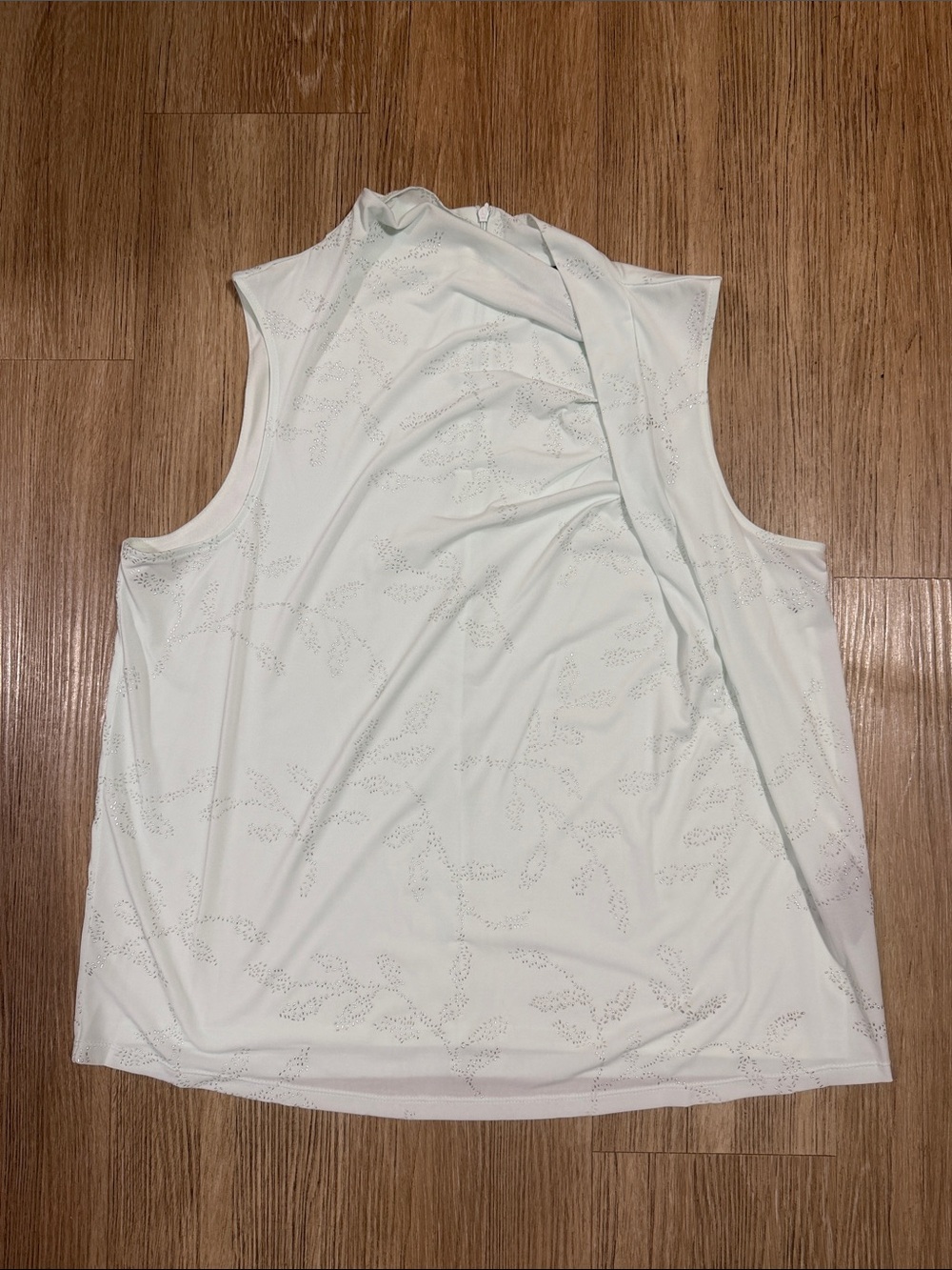 Donna Karan Light Mint Sleeveless Women’s Top xl
